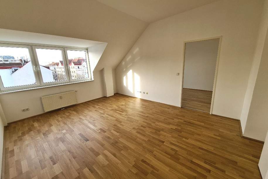 Ganz oben wohnen, ganz groß fühlen - traumhafte 2-Zimmer-Dachgeschosswohnung, befristet vermietet!, Wohnung-kauf, 184.000,€, 1100 Wien 10., Favoriten