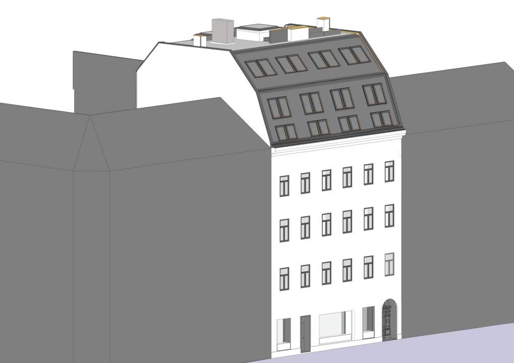 BAUGENEHMIGTES PROJEKT IN 1050 WIEN