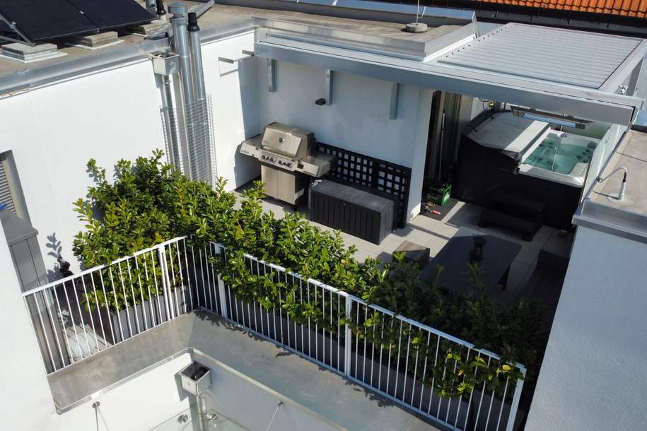 Traumwohnung mit 40 m² Dachterrassen, 2 Garagenplätzen, E-Ladestation und Topausstattung, Wohnung-kauf, 749.000,€, 2340 Mödling