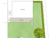 GARTENWOHNUNG mit Biotop, Sauna & Garage