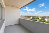 Loggiawohnung im obersten Stockwerk mit unverbaubarem Fernblick