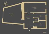 Helle &amp; ruhige 2-Zimmer-Wohnung im Jugendstilhaus mit Grünblick Nähe Alois Drasche Park