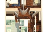 Familientraum! 3-Zimmer Maisonette Wohnung in toller Lage