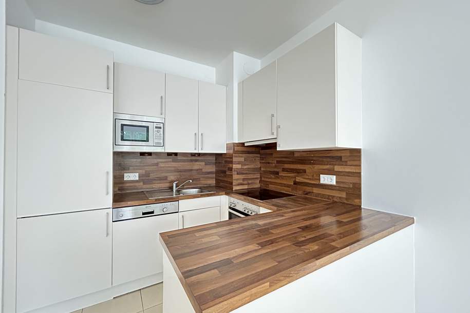 MODERNES WOHNEN AM KIRSCHBLÜTENPARK – 2-Zi. Loggiawohnung mit Pool, Sauna &amp; Fitness, Wohnung-kauf, 289.000,€, 1220 Wien 22., Donaustadt
