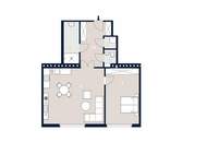 Luxuriöses Wohnen über den Dächern Wiens - Elegante 2 Zimmer Dachgeschoß-Wohnung