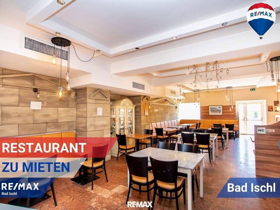 PREISUPDATE! Etabliertes Restaurant im Herzen von Bad Ischl zu verpachten