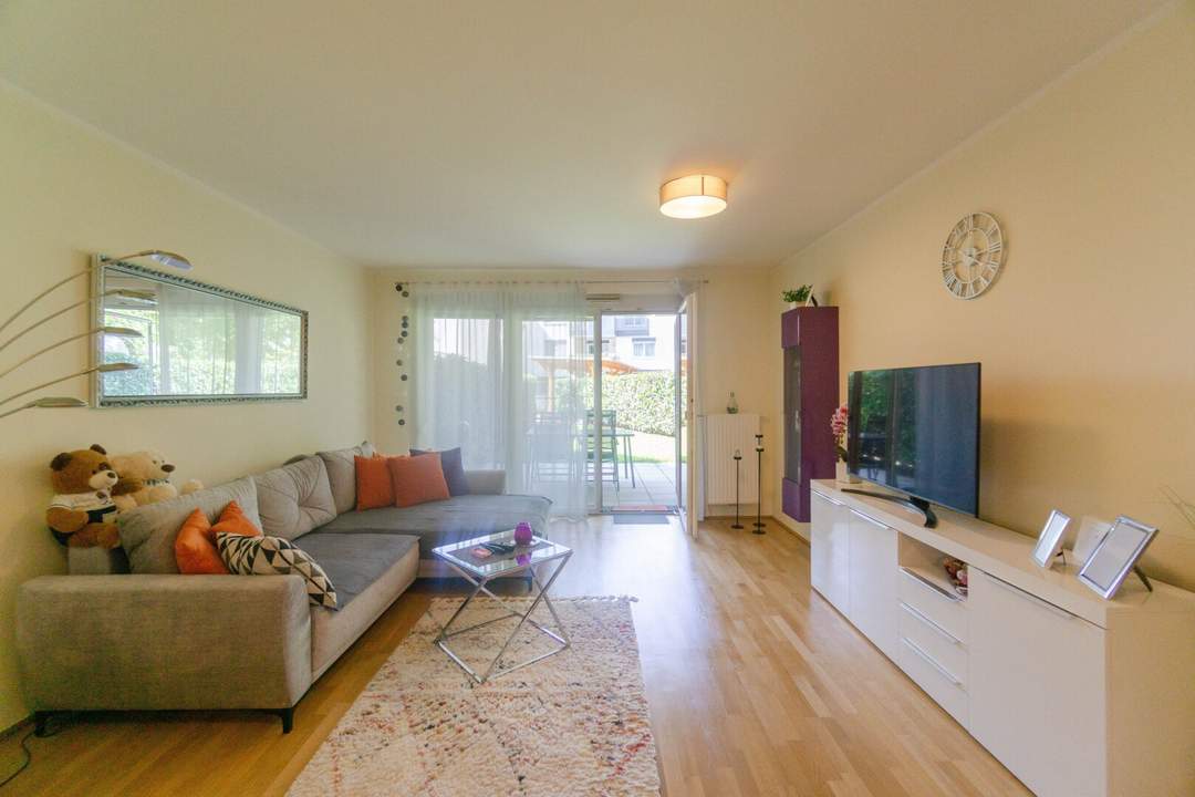 Ruheoase in der Stadt: 2-Zimmer-Gartenwohnung in Penzinger Bestlage