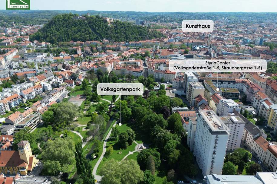 Wohnen im Herzen von Graz – Styria Center - JETZT ANFRAGEN, Wohnung-miete, 537,77,€, 8020 Graz(Stadt)