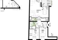 DG-ERSTBEZUG | 3-Zimmer mit hofseitiger Terrasse | Ost/West | Fernwärme | Fassadenbegrünung | TG-Stellplatz optional | Nachhaltiges Wohnbauprojekt