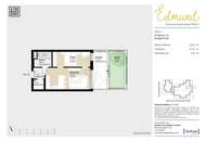 Rohbau fertiggestellt! gut geschnittene 1,5 Zi Gartenwohnung_EDMUND_Provisionsfrei!