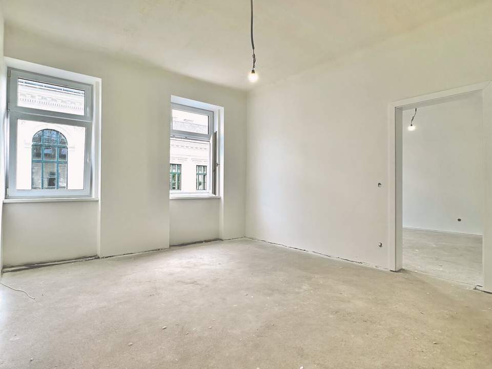 ! SOMMERAKTION PROVISIONSFREI KAUFEN ! Erstbezug nach Sanierung I Altbau I Balkon, Loggia Luftwärmepumpe, Fußbodenheizung, Lift I U-Bahn Nähe, Schönbrunn, Meidlinger Markt I