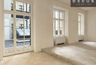 | Top-Standort beim Rathaus – urban, präsent, optimal vernetzt | Altbaubüro mit Terrasse