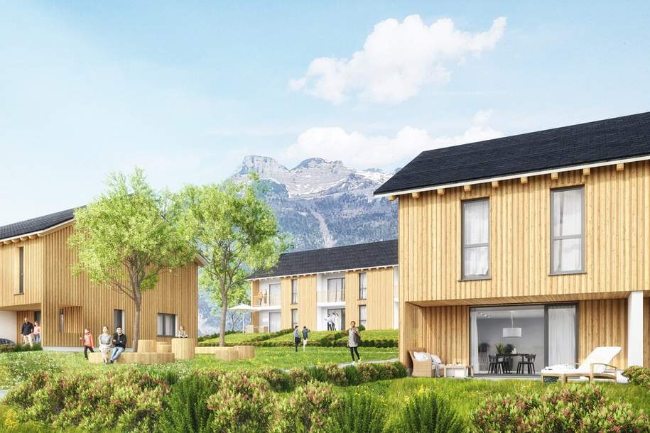 Charmante 3-Zimmer-Wohnung mit Garten, Loggia und Terrasse in Bad Aussee!, Wohnung-miete, 906,51,€, 8990 Liezen