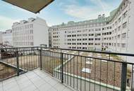 Neubauwohnung mit Süd-Balkon in ruhigen Innenhof und Garage | Einbauküche | U-Bahn- und Donauinselnähe