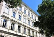 ROCHUSMARKT-NÄHE, sonnige 103 m2 Altbau, 3 Zimmer, WG-geeignet, Küche, Wannenbad, Parketten, Geusaugasse