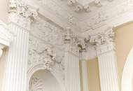 Großzügige Altbauwohnung mit kleinem Balkon in repräsentativen Stilaltbau