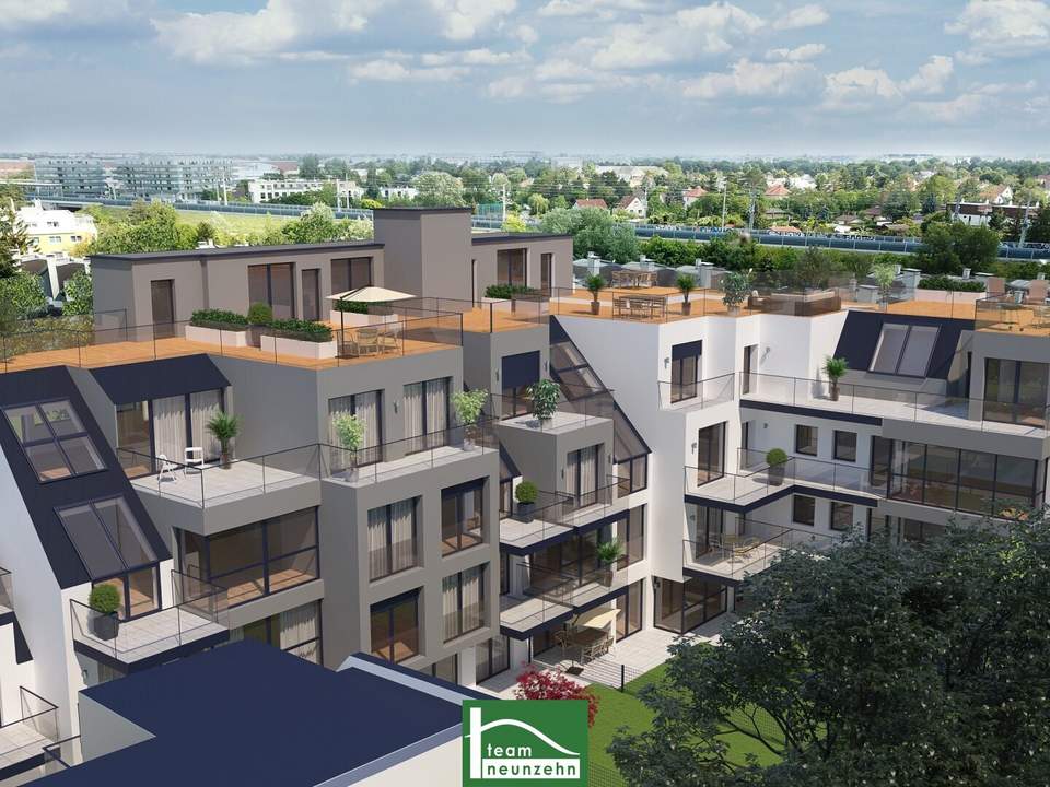 Weihnachtsaktion - Miete reduziert! Luxury Living! 41qm Dachterrasse! Tischlerküche! elektrische Rollos! Klima-Vorb! U2!