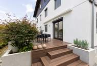 AM MÜHLWASSER - VOLLUNTERKELLERTE DOPPELHAUSHÄLFTE MIT VIELEN EXTRAS UND GROßER TERRASSE