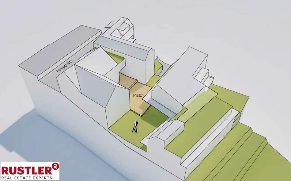 GRUNDSTÜCK MIT ALTBESTAND MIT PROJEKTSTUDIE