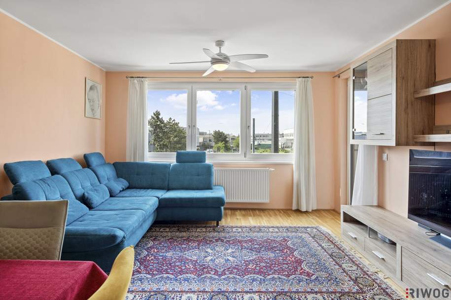Nähe U6 Erlaaer Straße *** Balkonwohnung inkl Stellplatz mit E-Ladestation und Fernblick ins Grüne *** zwischen Altmannsdorfer Straße und Brunner Straße, Wohnung-kauf, 529.000,€, 1230 Wien 23., Liesing