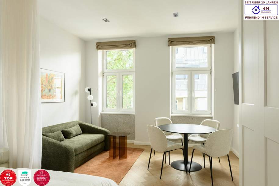 Stilvolle möblierte Designer Wohnung -Erstbezug nach Generalsanierung, Wohnung-kauf, 225.000,€, 1150 Wien 15., Rudolfsheim-Fünfhaus