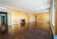 Prachtvolle Altbauwohnung in Wiener Bestlage mit Blick auf die französische Botschaft