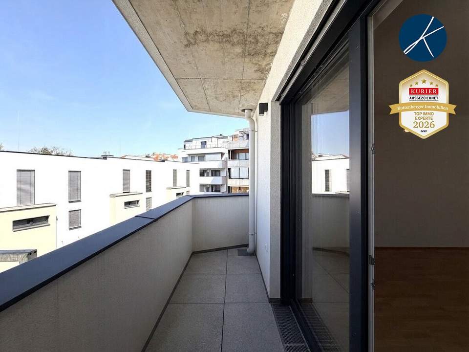 Erstbezug: Ruhige 2-Zimmer Wohnung im 2. Stock