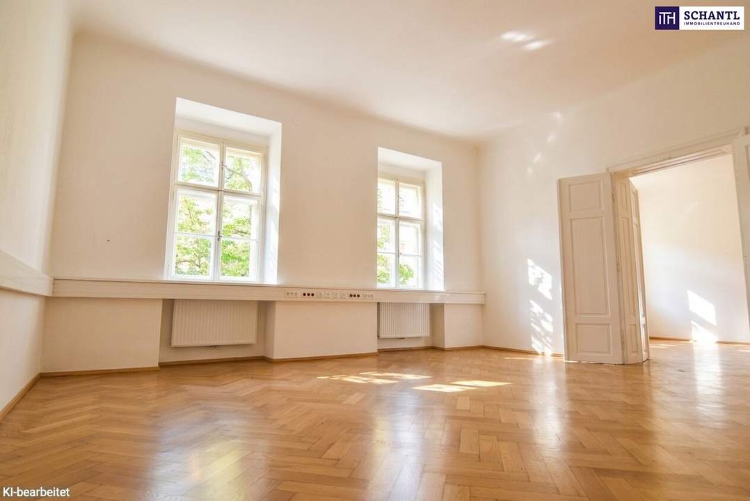 City Office Graz 104 m² | 4 Räume | Lift | Küche | stilvoll & modern saniert