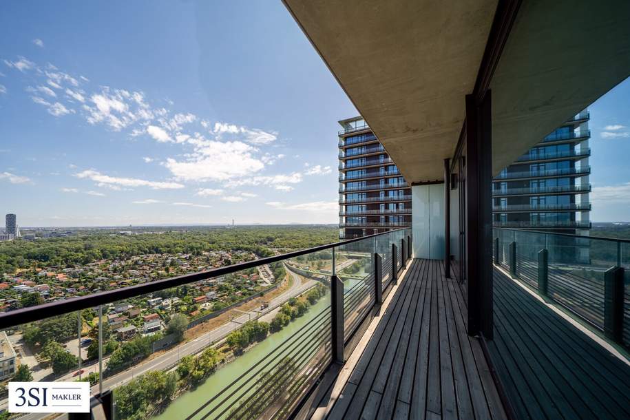 Exklusive Wohnung im TRIIIPLE Tower mit atemberaubendem Ausblick, Rooftop-Pool & Concierge Service, Wohnung-kauf, 750.000,€, 1030 Wien 3., Landstraße