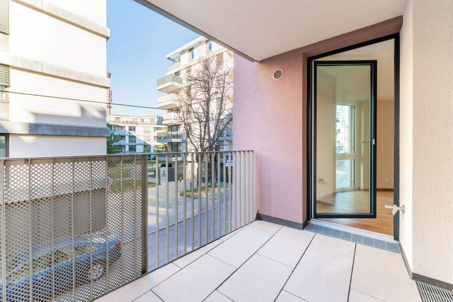 Erstbezug! Nähe U4/U6! Tolle 2-Zimmer-Wohnung mit Loggia zu vermieten!, Wohnung-miete, 1.090,00,€, 1120 Wien 12., Meidling