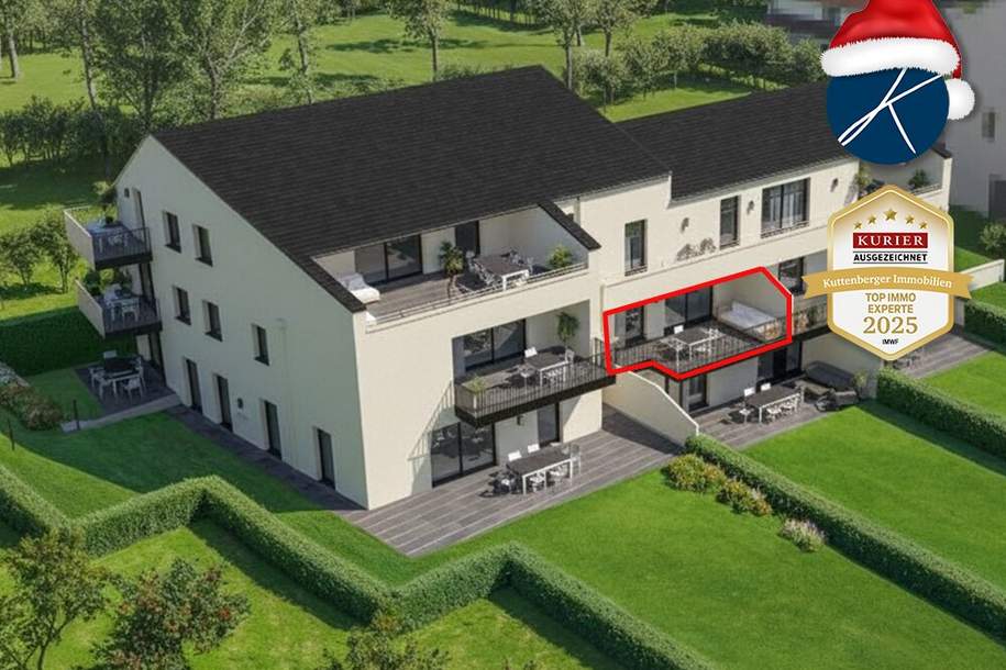 2-Zimmer Wohnung mit 25m² Balkon (Top 6) - Neubauprojekt am Kremser Steindl, Wohnung-kauf, 479.000,€, 3500 Krems an der Donau(Stadt)