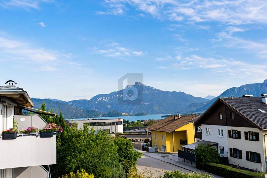 PENTHOUSE-FEELING IN MONDSEE ? GROßZÜGIGES WOHNEN MIT SEE- &amp; BERGPANORAMA, Wohnung-kauf, 749.000,€, 5310 Vöcklabruck