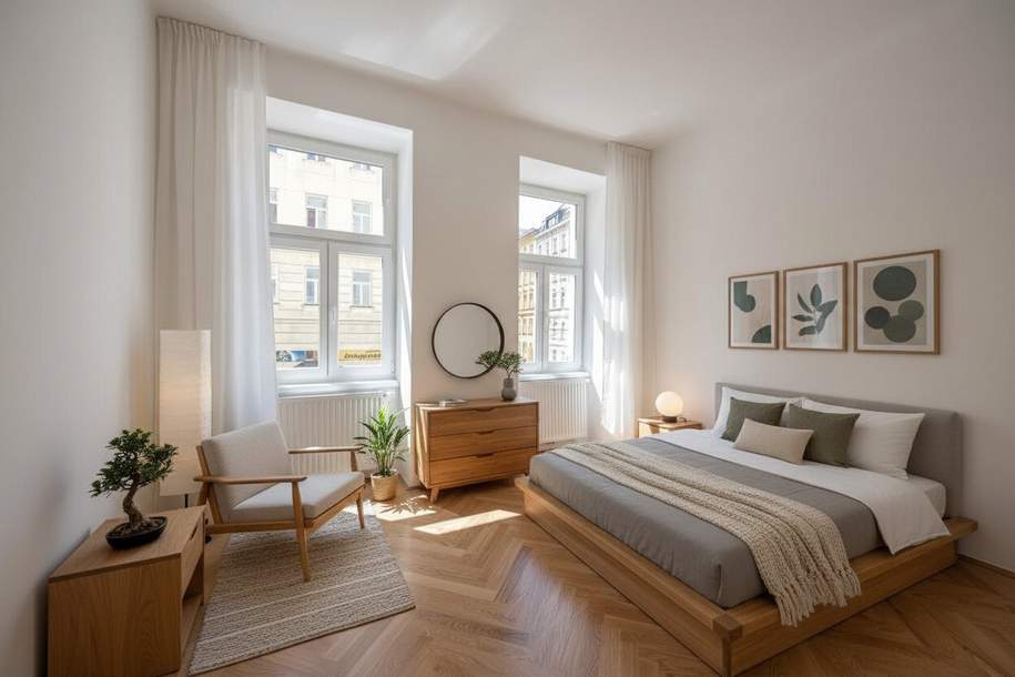 ++NEU++ Fantastische 2-Zimmer ALTBAU-WOHNUNG (Erstbezug) mit getrennter Küche in sehr guter Lage!!!, Wohnung-kauf, 298.890,€, 1050 Wien 5., Margareten
