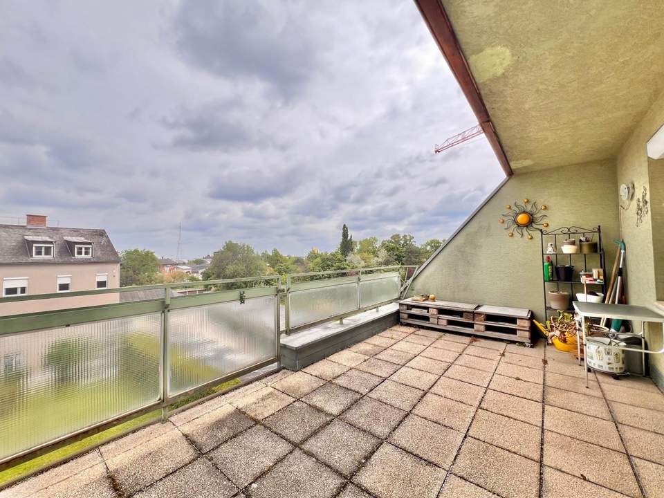 HappyGasse an der Liesing | 2 Zimmer + Dachterrasse
