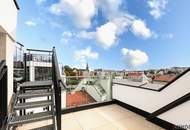 Großzügige 4-Zimmer Dachgeschoßwohnung mit zwei Terrassen und traumhaften Fernblick - ERSTBEZUG - Salierigasse - Top20