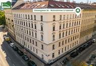 Stilvoll kernsanierte Altbauwohnung beim Servitenviertel mit Design-en-Suite-Badezimmer und Hof-Balkon-Option!