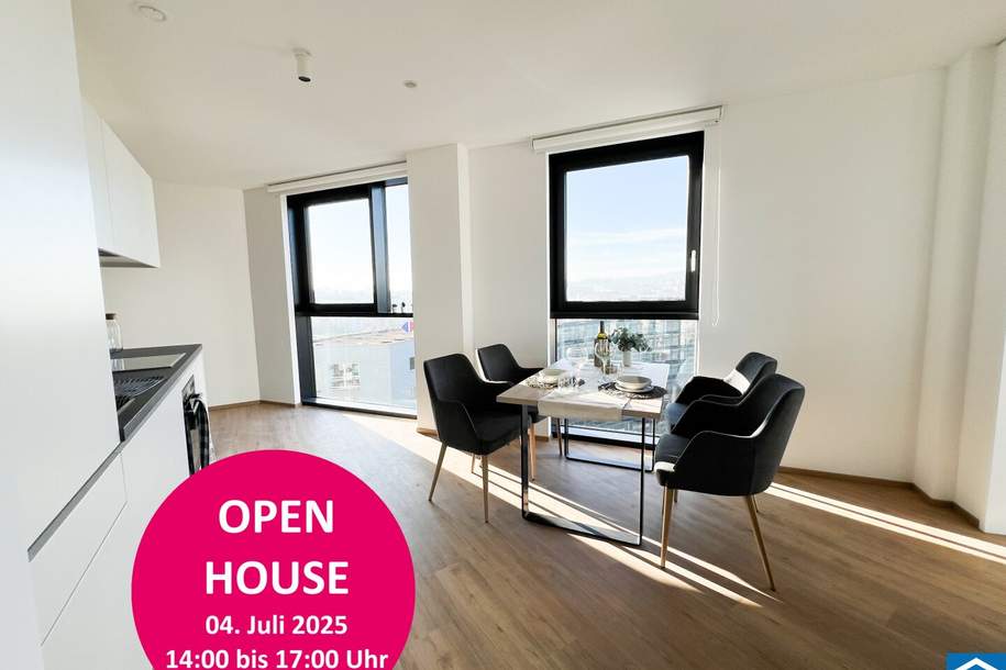 OPEN HOUSE AM FREITAG 04.07 von 14.00 Uhr bis 17.00 Uhr – Bulgariplatz 11 OHNE VORANMELDUNG, Wohnung-miete, 820,00,€, 4020 Linz(Stadt)