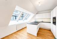 Klimatisierte 4-Zimmer DG-Maisonette mit Terrasse nahe Schottentor (optional mit PKW-Stellplatz)