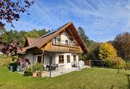 Grandiose Aussicht: Wohnen und Arbeiten in natürlichem Ambiente - Weinkeller und Garage