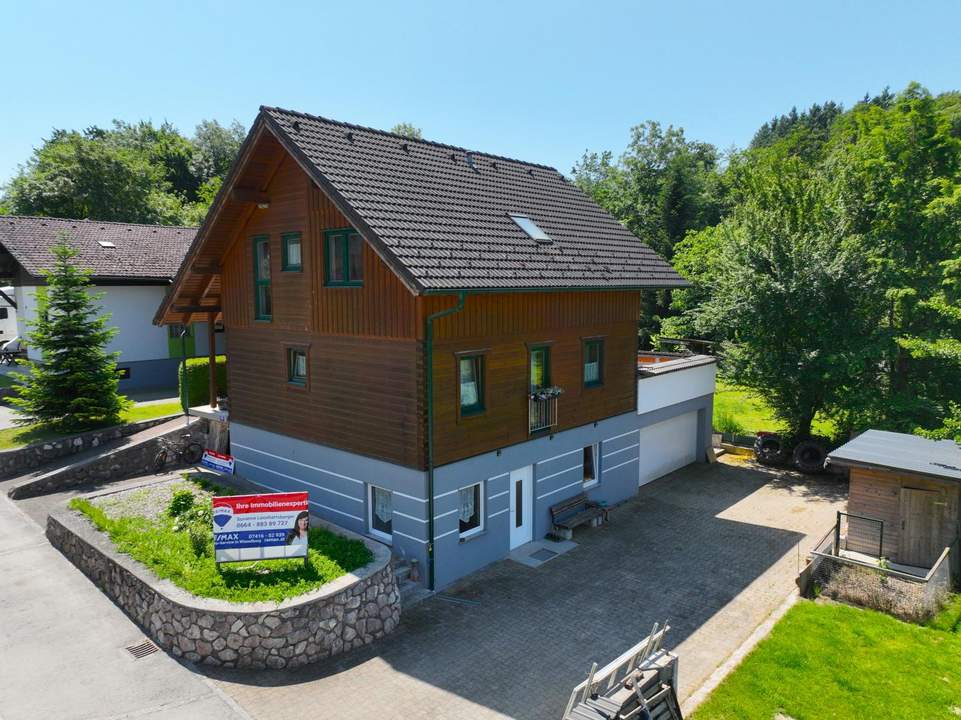 Holzblockhaus in Grünruhelage