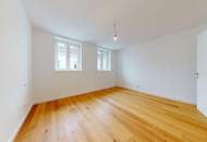 Am Kutschkermarkt | Elegante 4-Zimmer-Altbauwohnung mit rund 9,9 m² großem Balkon, Garagenplatz optional