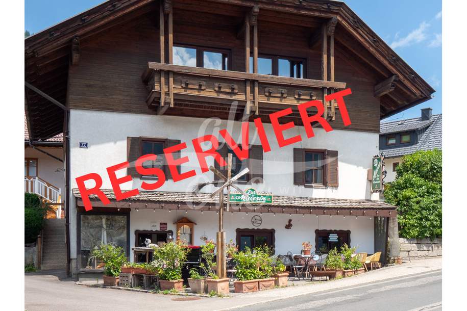 Gastronomiebetrieb im Herzen von Bad Kleinkirchheim – Restaurant mit Café! - zu verpachten - RESERVIERT!, Gewerbeobjekt-legalform.pacht, 2.180,00,€, 9546 Spittal an der Drau