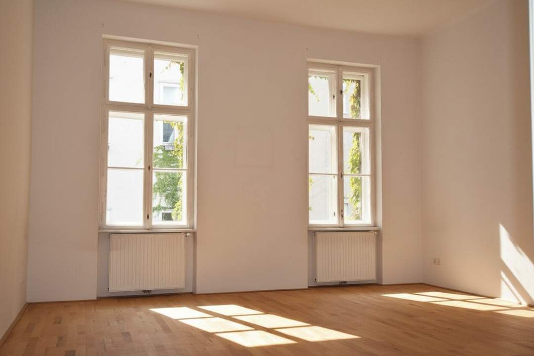 Ruhig und hofseitig! Bezugsbereite 3 Zimmer-Wohnung!
