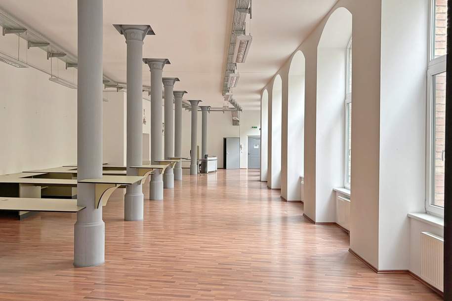 Stilvolles und loftartiges Büro in der Margaretenstraße!, Gewerbeobjekt-miete, 3.916,67,€, 1050 Wien 5., Margareten