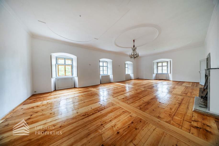 Residieren im Schloss! 3-Zimmer Wohnung in Ebergassing, Wohnung-miete, 2.036,18,€, 2435 Bruck an der Leitha