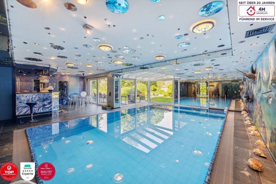 Luxuriöses Wohnen in idyllischer Umgebung – Exklusives Anwesen mit Wellnessoase in 1190 Wien, Haus-kauf, 5.950.000,€, 1190 Wien 19., Döbling