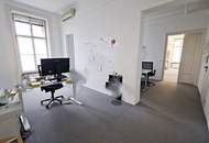 PARKRING NÄHE STADTPARK, 207 m2 Altbaubüro oder Kanzlei, 5 Zimmer, Küche, Klimaanlagen, 3. Liftstock, U3-Nähe