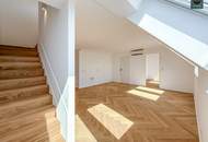 Elevate 1090 – Erstbezug: Luxus Dachgeschoss - Maisonette Wohnung (klimatisiert) nahe U6 Alser Straße, AKH!