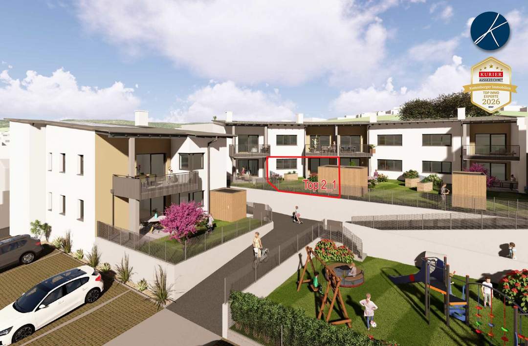 3-Zimmer Wohnung mit Garten &amp; Terrasse