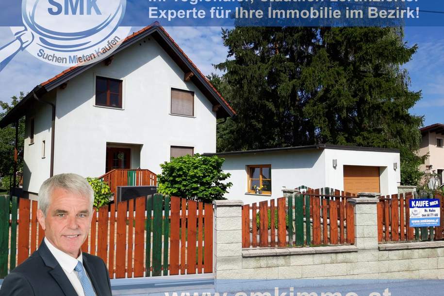 Zwei Wohnhäuser, Pool, sonniger Garten, viele Möglichkeiten – U1 Leopoldau!, Haus-kauf, 590.000,€, 1210 Wien 22., Donaustadt